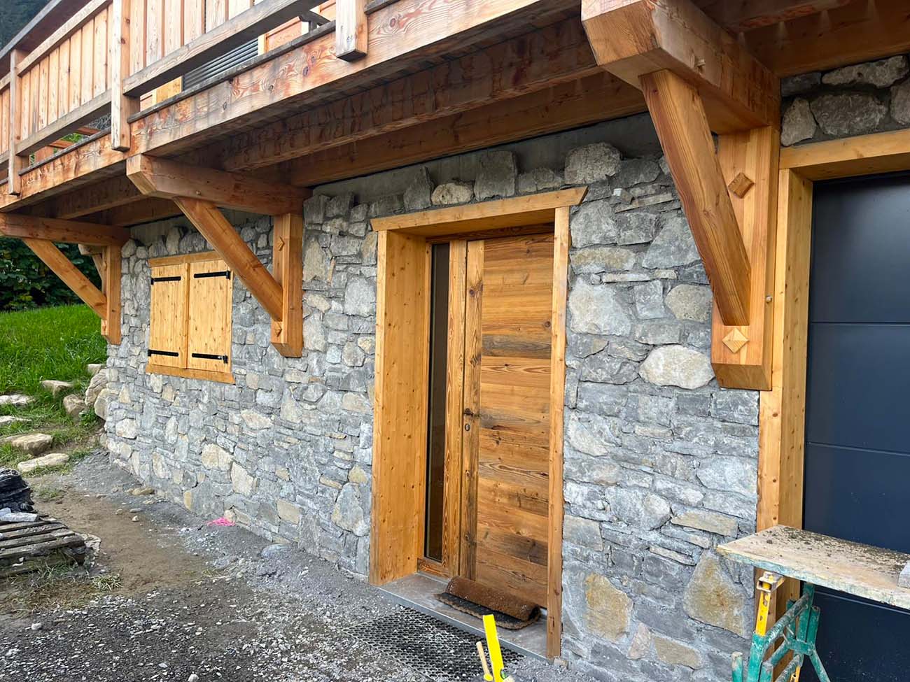 Chalet construit par TROMBERT & CIE en Haute-Savoie